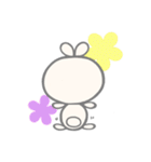 虹色うさこ☆毎日の挨拶（個別スタンプ：22）