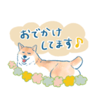 犬とくらすスタンプ(赤柴)（個別スタンプ：23）