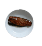 和食 やきとり 焼き魚 鮭 煮付け写真（個別スタンプ：26）