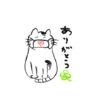 新しい生活様式で暮らす猫 9（個別スタンプ：3）