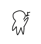 人類！щ(゜▽゜щ)（個別スタンプ：2）