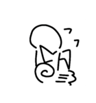 人類！щ(゜▽゜щ)（個別スタンプ：3）
