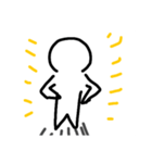 人類！щ(゜▽゜щ)（個別スタンプ：7）