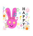 おもしろウサコ（個別スタンプ：7）