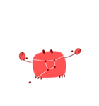 カニと思いきやカニじゃないかもしれない蟹（個別スタンプ：34）