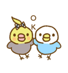 水玉りぼんのオカメインコ（個別スタンプ：20）