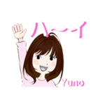 Yuno ちゃんスタンプ（個別スタンプ：26）