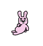 うさぎのべきこ（個別スタンプ：1）