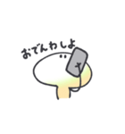 かぎあなきのこ その2（個別スタンプ：3）