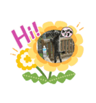 ワンコ 時々陸亀少し金魚①（個別スタンプ：3）