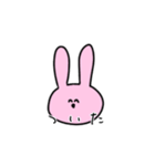 推しが好きな限界うさぎちゃん（個別スタンプ：6）