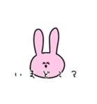 推しが好きな限界うさぎちゃん（個別スタンプ：9）