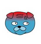 ブルーブルドッグ1（個別スタンプ：1）
