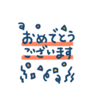 手書きのシンプル日常スタンプ（個別スタンプ：21）