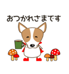 コーギー・犬好きなあなたへ  秋 日常会話（個別スタンプ：10）