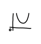 グラフが欲しいときにどうぞ（個別スタンプ：14）