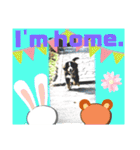 【英語版】バーニーズの可愛い子犬時代（個別スタンプ：31）