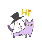 シーツおばけ＊Halloween（個別スタンプ：10）