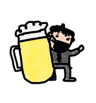 ブラックサラリーマン。（個別スタンプ：12）