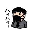 ブラックサラリーマン。（個別スタンプ：15）