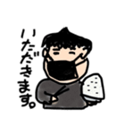 ブラックサラリーマン。（個別スタンプ：31）