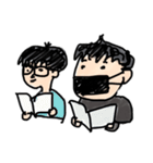ブラックサラリーマン。（個別スタンプ：32）