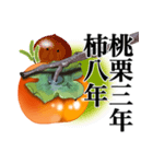 柿～季節のご挨拶・メッセージ～（個別スタンプ：8）