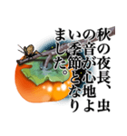 柿～季節のご挨拶・メッセージ～（個別スタンプ：16）