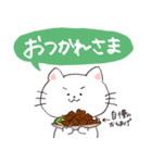 気づかいねこちゃん（個別スタンプ：1）