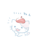 水色ねこ＊秋（個別スタンプ：2）