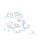 水色ねこ＊秋（個別スタンプ：10）