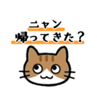 うちのニャン イラストver（個別スタンプ：1）