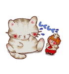 ムントくんと子猫のクック♪（個別スタンプ：9）