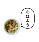 カップ麺 と ふきだし（個別スタンプ：7）