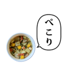 カップ麺 と ふきだし（個別スタンプ：31）