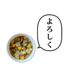 カップ麺 と ふきだし（個別スタンプ：40）