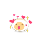 半卵（個別スタンプ：14）