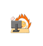 半卵（個別スタンプ：20）