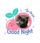 8ねこちゃんずのかぶりもの（個別スタンプ：3）