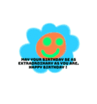 I want U to be happy.（個別スタンプ：2）