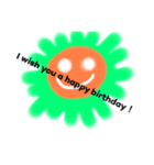 I want U to be happy.（個別スタンプ：6）