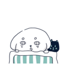 白い犬バンバン-2（個別スタンプ：6）