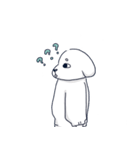 白い犬バンバン-2（個別スタンプ：14）