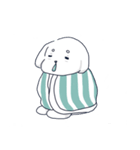 白い犬バンバン-2（個別スタンプ：15）
