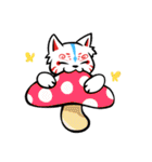 ぬくぬく白キツネ（個別スタンプ：30）