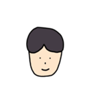 いろいろなどうぶつたちのかお（個別スタンプ：1）