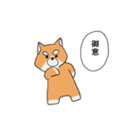 闘う柴犬（個別スタンプ：38）