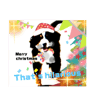 【英語版】可愛い超大型犬ハロウィン X'mas（個別スタンプ：24）
