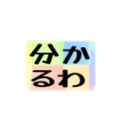 よく使う四文字の日常用語（その1-3）（個別スタンプ：17）