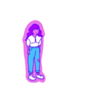 いろいろな服を着ている人（個別スタンプ：5）